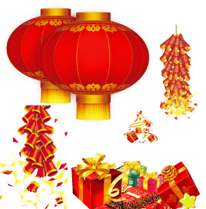 Chinese New Year Lantern - Chinese New Year Transparent, HD Png Download PNG image with transparent background