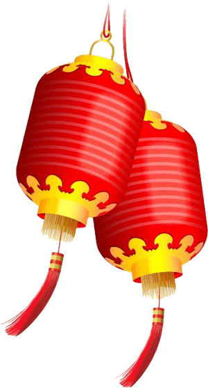 Chinese New Year Lantern Transparent Png - Chinese New Year Png, Png Download PNG image with transparent background