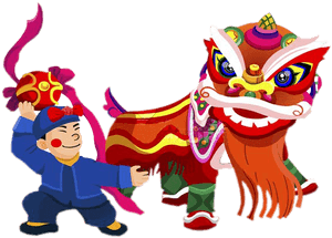Chinese New Year Png - Lion Dance Mid Autumn Png, Transparent Png PNG image with transparent background