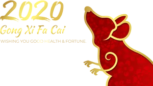 Chinese New Year2020 Gong Xi Fa Cai PNG Image