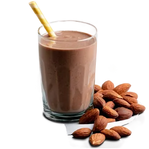 Chocolate Almond Milk Png Vle PNG Image