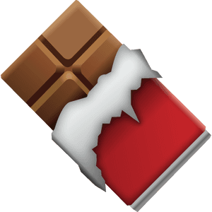 Chocolate Bar Icon PNG image with transparent background