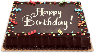 Chocolate Dedication Cake To Angeles City - Red Ribbon Chocolate Cake, HD Png Download PNG with transparent background