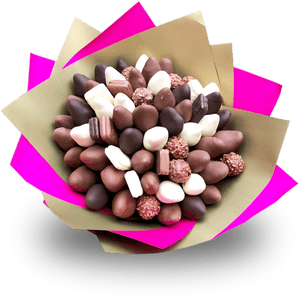 Transparent Chocolate Covered Strawberries Png - Strawberry With Choolcolate Bouquet, Png Download PNG with transparent background
