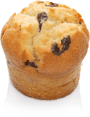 Chocolate Chip Muffin Png - Muffin, Transparent Png PNG image with transparent background