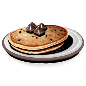 Chocolate Chip Pancakes PNG twf42 PNG