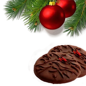 Chocolate Christmas Cookie Varieties Png Aol PNG Image