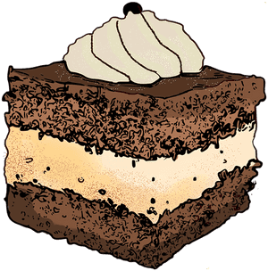 Cake, Dessert, Pastries, Chocolate, Food, The Cake, HD Png Download PNG with transparent background