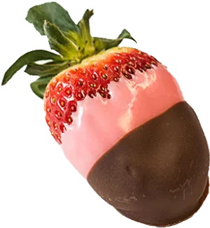 Chocolate Dipped Strawberry PNG Image