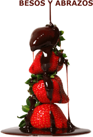 Transparent Besos Png - Chocolate Covered Strawberries, Png Download PNG with transparent background
