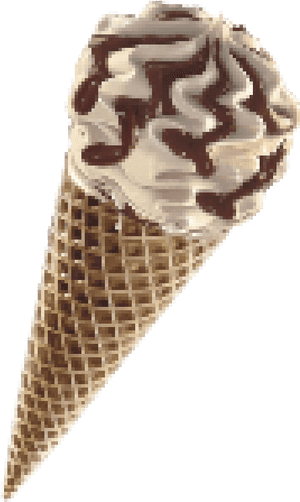 Mother Dairy Ice Cream Vanilla Choco Cone 100ml - Mother Dairy Ice Cream Cone, HD Png Download PNG image with transparent background