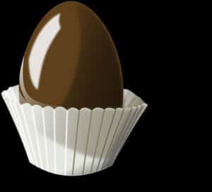 Chocolate Easter Egg Svg Clip Arts - Easter Egg Chocolate Vector, HD Png Download PNG image with transparent background