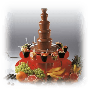 Fontaine Chocolat Fruit Deco, HD Png Download PNG image with transparent background