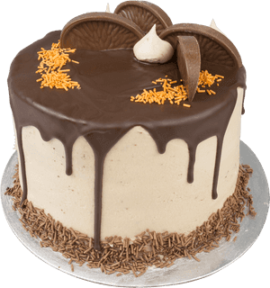 Chocolate Orange Cake Png, Transparent Png PNG image with transparent background