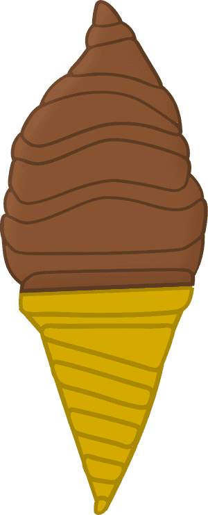 Chocolate Ice Cream Cone Clip Arts - Ice Cream Cone, HD Png Download PNG image with transparent background