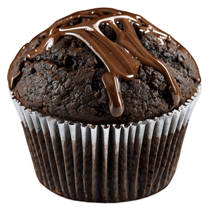 Chocolate Muffin PNG qby PNG image with transparent background