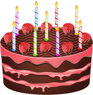 Birthday Cake Png Transparent Clip Art Image - Transparent Birthday Cake Clip Art, Png Download PNG image with transparent background