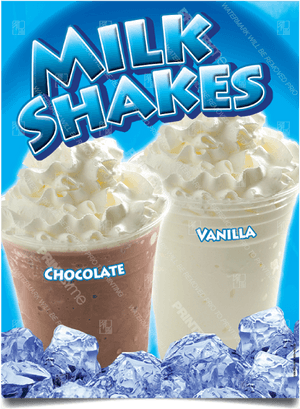 Bv-093 Milkshake Poster, HD Png Download PNG image with transparent background