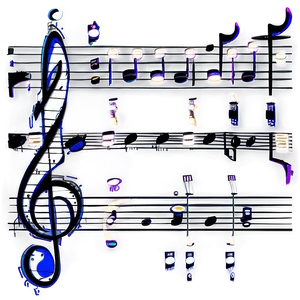 Choir Music Notes Png 54 PNG Image