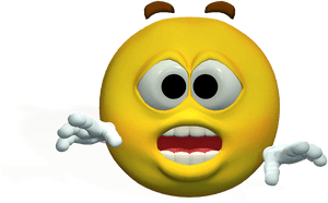 Choking Emoji Expression PNG image with transparent background
