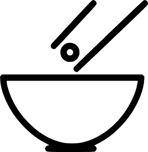 Chopstick Icon Clipart , Png Download - Chopstick Icon White, Transparent Png PNG