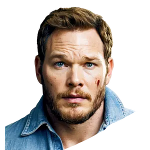 Chris Pratt Beard Look Png 06232024 PNG Image