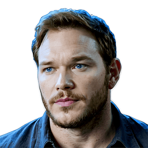 Chris Pratt Beard Look PNG 57 PNG