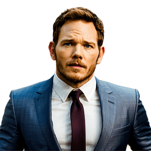 Chris Pratt in Suit PNG 91 PNG image with transparent background