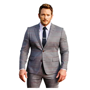 Chris Pratt In Suit Png 96 PNG Image