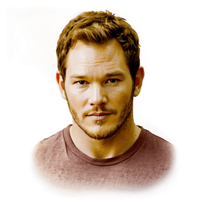 Chris Pratt Portrait PNG 06232024 PNG image with transparent background