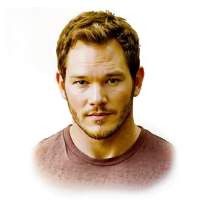 Chris Pratt Portrait Png 06232024 PNG Image