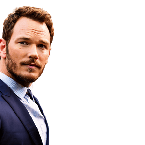 Chris Pratt Red Carpet PNG yli38 PNG