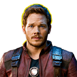 Chris Pratt Star-Lord PNG gie12 PNG image with transparent background