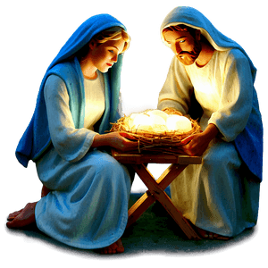 Christian Christmas Nativity PNG kvr86 PNG image with transparent background