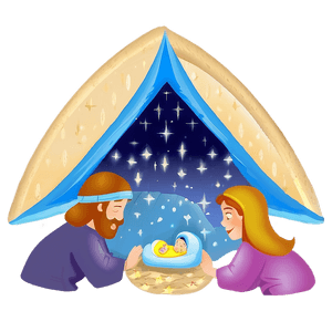 Christian Christmas Nativity PNG ldg PNG image with transparent background