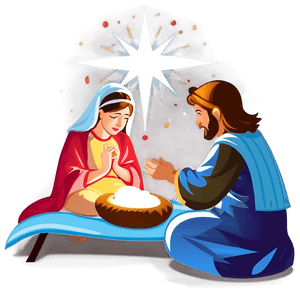 Christian Christmas Nativity PNG quk14 PNG image with transparent background