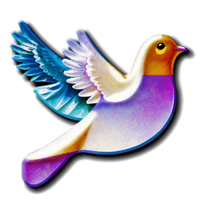Christian Dove Peace PNG sft PNG image with transparent background