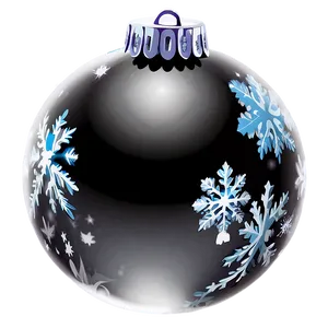 Christmas Bauble Silhouette Png Vcl75 PNG Image