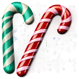 Christmas Candy Cane D PNG Image