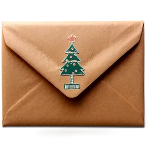 Christmas Card Envelope Png Tjc57 PNG Image