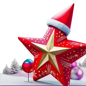 Christmas Eve Star Topper Png 06252024 PNG Image