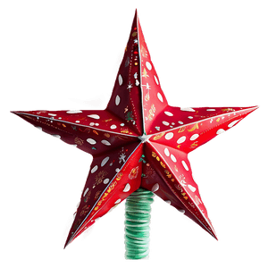 Christmas Eve Star Topper PNG 2 PNG