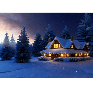 Christmas Eve Winter Wonderland PNG 8 PNG with transparent background