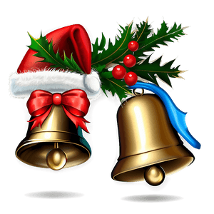Christmas Hat with Bells PNG 75 PNG