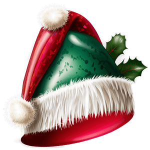 Christmas Hat with Pom Pom PNG 57 PNG