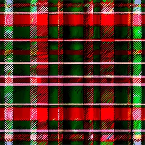 Christmas Holiday Plaid Png 06252024 PNG Image