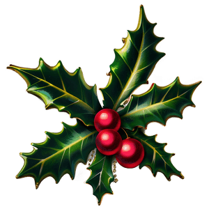 Christmas Holly PNG lsb29 PNG