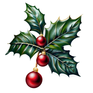 Christmas Holly Png Yjh PNG Image