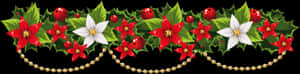 Christmas Garland Clipart Png PNG