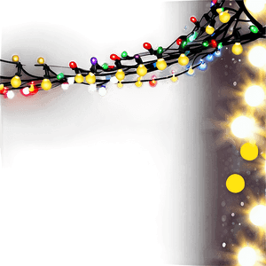 Christmas Lights Background PNG rsv PNG image with transparent background